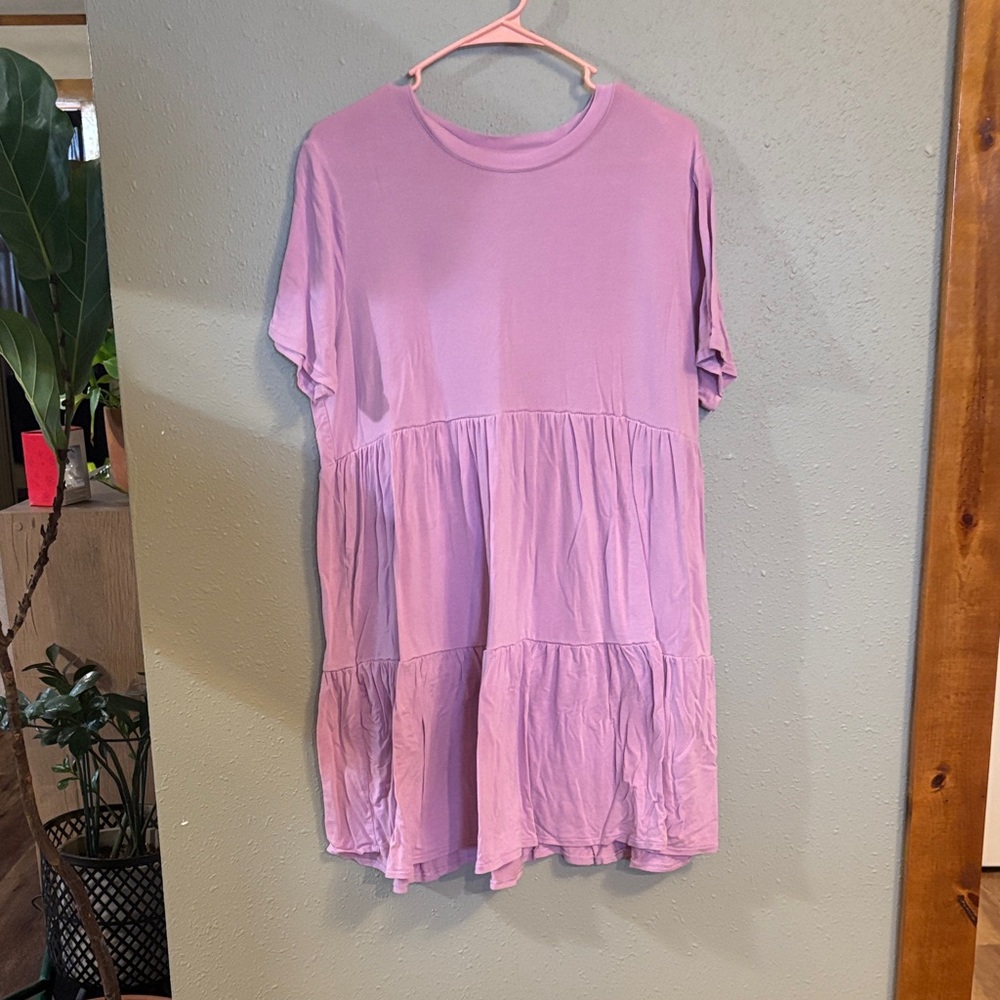 Mud Pie Lavender Mini Dress